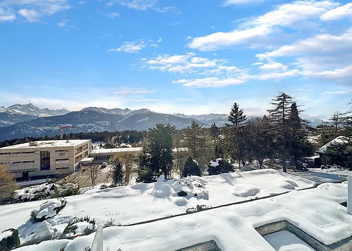 Alpine Club Retreat, Studio, Pool And View Apartamento