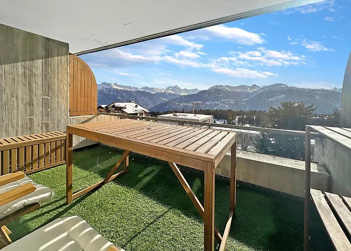 Alpine Club Retreat, Studio, Pool And View Apartmán *